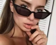 Okulary kocie oko Cat eyes Vintage UV 400