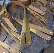 Zestaw Rączki paski do torby skórzane