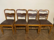 Krzesła drewniane 4 szt. 