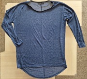 Tunika asymetryczna Reserved niebieska lamówka 38