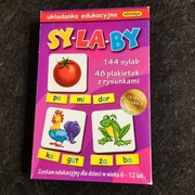 Układanka edukacyjna Sylaby 6+
