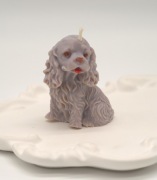 Świeca Ozdobna PIESEK COCKER SPANIEL – Rękodzieło
