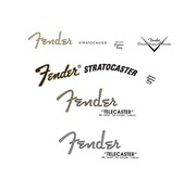 Kalkomania wodna na gryf gitary Fender jeden wzór do wyboru