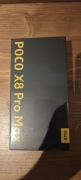 Poco X8 Pro Max 12/256 Czarny NOWY Folia DOWÓD Zakupu Oficjalna Dystrybucja