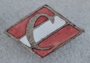 Odznaka SPARTAK Moskwa emalia na śrubę
