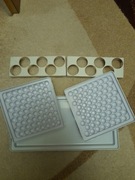 Tacki do lodu i do jajek do chłodziarki Polar CZN