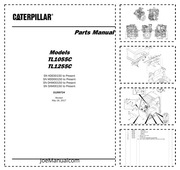 CAT TL1055C TL1255C Parts Catalog  Katalog części schematy budowy