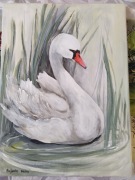 Obraz malowany ręcznie, akryl, 30cm x 40cm.