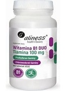 Witamina B1 DUO Tiamina 100 mg 100 tabletek VEGE