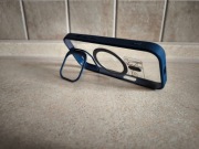 Etui iPhone 16 Pro niebieskie + zestaw chusteczek czyszczących