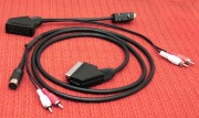 Kabel Euro Scart- Atari TV+Monitor 9pin Stereo 145cm