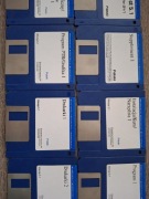 8 dyskietek instalacyjnych WordPerfect 5.1