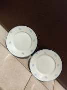 Zestaw 2 x talerz Bavaria Edelstein błękitne róże!