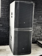 zestaw 2x JBL PRX818XLF - aktywny subwoofer 18” - 1500W – gratis sztyce