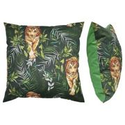 Poszewka 40x40 cm Tygrysy noc - Bawełna