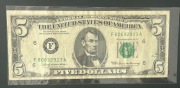 5 dolarów USA , 1969, Atlanta, Georgia, F