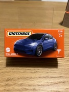 MATCHBOX - MATTEL - TESLA MODEL Y - NUMER 3 / 100 - ZOBACZ 