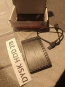 DYSK ZEWNĘTRZNY 2.5 2TB USB 3.0 czarna obudowa ABS
