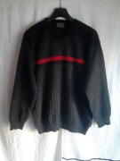 Męski sweter serek 50 % wełna, Giramondo, r. 52