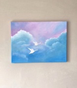 Obraz na płótnie 30x40 akryl ręcznie malowany