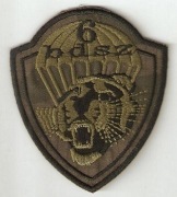 Naszywka  6 batalionu desantowoszturmowego na mundur polowy.