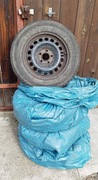4 szt. koła - felgi stalowe (Opel Astra H) + opony Firestone 195/65 R15