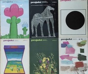 Czasopismo "Projekt" rocznik 1975 (6 numerów)