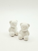 Gipsowy miś misie misiu figurka misia do pomalowania walentynki prezent