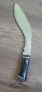 Stary nóż długi Kukri khukuri nóż Gurkhów 