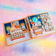 Książeczka na rzepy Toca Boca. Dom twoich marzeń