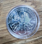 WIEDEŃSKI FILHARMONIK 2015 ROK 1 UNCJA SREBRA 1 oz Ag 999