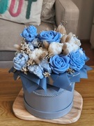 Luksusowy Flower Box: Ręcznie Robione Świece Sojowe – Drzewo Sandałowe