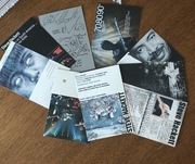 STEVE HACKETT karty promocyjne 