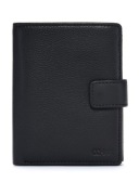 Portfel męski, czarny, skórzany marki Ochnik. NAJTANIEJ! PORMS-0630A-99