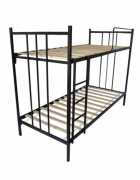 Łóżka metalowe piętrowe 