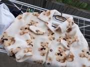 Kurtka koszulowa sherpa pluszowa miś oversize wiosna jesień 