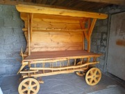 Stół wiejski weselny