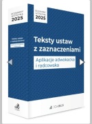 Egzaminy wstępne 2025 Aplikacje adwokacka i radcowska bez dostępu do testów