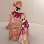 **UNIKATY**dwie DAMY Sitzendorfer 1882-1918