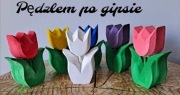 Tulipany gipsowe 9 cm