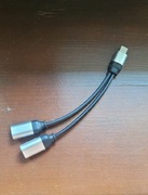 Kabel Lightning > wejcie USBc 2x