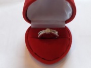 Pierścionek Zaręczynowy Savicki Złoto Diamenty Poz