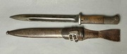 Bagnet Mauser 98k - S84/98 - fze 43 - Oryginał, II WŚ zgodne numery (!)