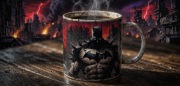 Absolute Batman komiks prezent dla fana geeka kubek ceramiczy