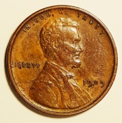 LINCOLN  CENT--1909--VDB--USA