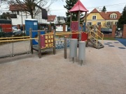 Duży plac zabaw Novum 2014 plus bębenki 