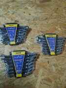 KLUCZE PŁASKO-OCZKOWE Z GRZECHOTKĄ ŁAMANE 7el 8-19