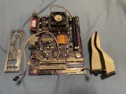 Płyta Główna ECS K7S0M+ AMD Duron 1.2GHz + 768MB RAM Retro! Okazja!