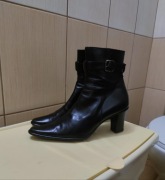 Damskie obuwie buty kozaki skórzane botki sztyblety jesienne na obcasie na 