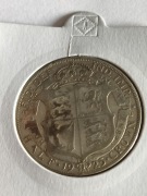 Wielka Brytania 1/2 korony-half crown 1925 srebro rzadsza 